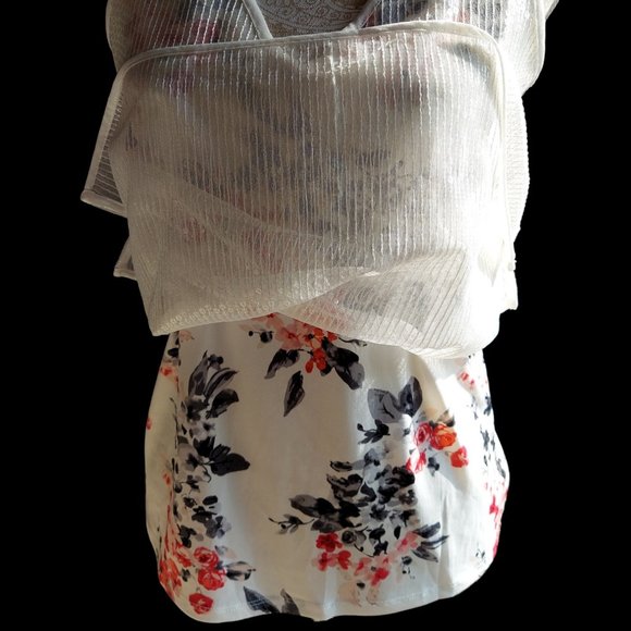 White House Black Market Sleeveless V Neck Top Women's Size XS - Picture 6 of 7